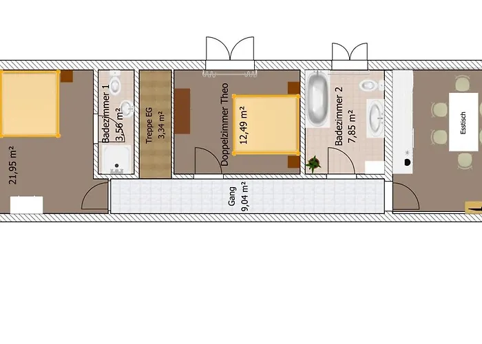 公寓 Durstberger 埃尔瓦尔德